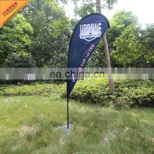Custom Beach Flag With Cross Base and Pole thumbnail-1