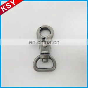 2015 Best Selling Factory Promotion Price Swivel Eye Golden Metal Snap Hooks Fashion Bag Hook thumbnail-1