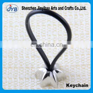 High-grade Boutique Zinc Alloy Five - Pointed Star Couple Lock Key Chain thumbnail-1