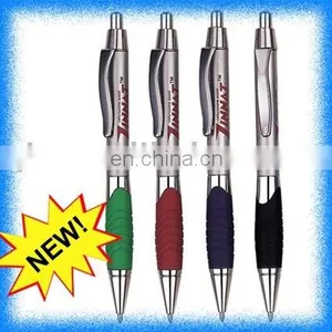 Metal Ball Pen With Soft Grip thumbnail-1