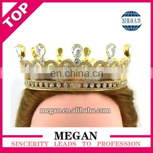 High Quality Rhinestone Crown Wedding Cake Topper Wedding Crown thumbnail-2