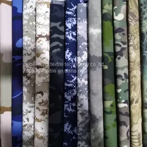P80/C20 Polyester/Cotton Blended Fabric Printed With Combat Camouflage for Military Uniform thumbnail-1