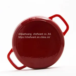 Enamel Cast Iron Dutch Oven Casserole Cast Iron Casserole thumbnail-5