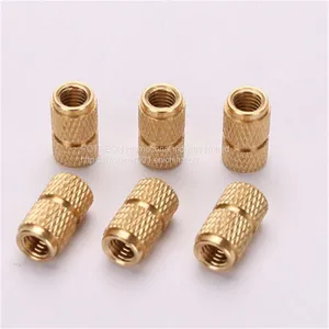 IBB-M2.5 Brass Insert Nut Blind Molded-in Threaded Knukles Nuts Insertos Knurling Copper Rivet Rivnut Ecrou Inserti Tuerca PEM Standard thumbnail-2