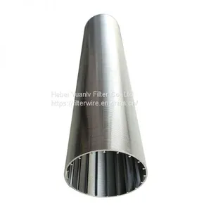 Stainless Steel Johnson Standard Wedge Wire Wrapped Screen Pipe Custom thumbnail-2