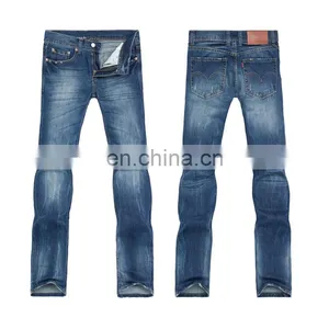 DiZNEW Wholesale Men Pencil Ripped Cotton Slim Stretch New Skinny Denim Jeans thumbnail-2