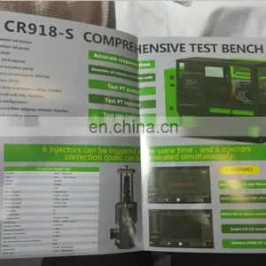 Automotive Diagnostic CR918S Common Rail Pump and Injector Test Bench Machine With PT and Coding Function thumbnail-6