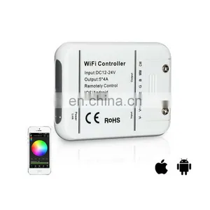 DC12-24V RGBW WW CW Led Strip 5 Channels Wifi Music LED Controller thumbnail-5