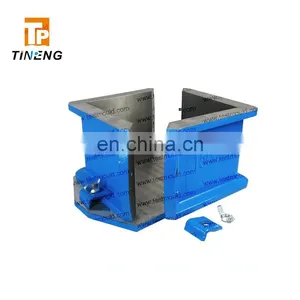 150mm 100mm Cast Iron Two Parts Cube Mould thumbnail-1