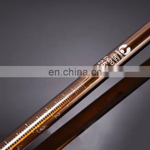 Lab 10ml 25ml 50ml 100ml Brown Basic Glass Burette With Rubber Tubing Connector thumbnail-3