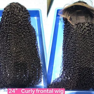 KHH Wholesale Fast Shipping Pre Plucked Hairline Best Btazilian Body Wave 100 Human Hair Wigs thumbnail-4
