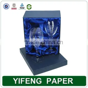 Custom Printed Paper Cardboard Bottle Wine Glass Box For Glasses Packing thumbnail-2