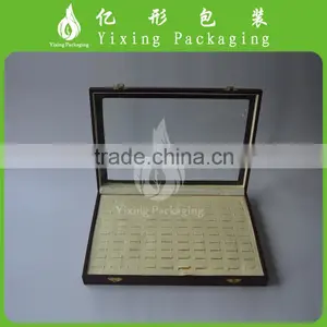 Fancy Design PU Leather Packaging Box / Leather Jewelry Box Wholesale thumbnail-2