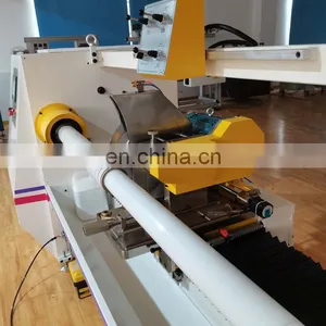Aluminum Foil Roll and PVC Electrical Tape Cutter Tape Log Roll Cutting Machine thumbnail-2