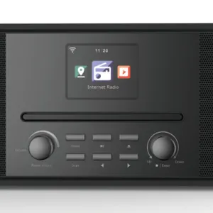 All in One Design. CD Player, Internet Radio, Digital Radio, FM Radio With 2.8