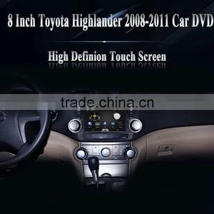 Double Din for TOYOTA HIGHLANDER Touch Screen Car DVD Car Stereo GPS 3G WIFI Bluetooth SWC RDS Phonebook AUX 1080P USB/SD thumbnail-3