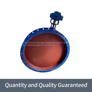 Bernard Intelligent Electric Actuator D941W - 2.5 - C Caliber DN1100 Fine Small Ventilation Butterfly Valve thumbnail-2