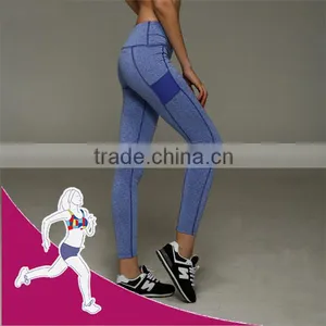 Polyester Spandex Fabric Gym Pants thumbnail-1