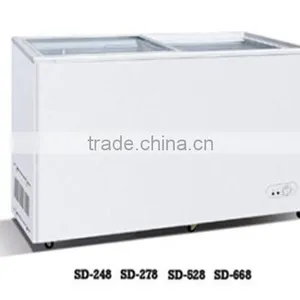 Supermarket Frost Free Top Open Sliding Glass Door Freezer thumbnail-5