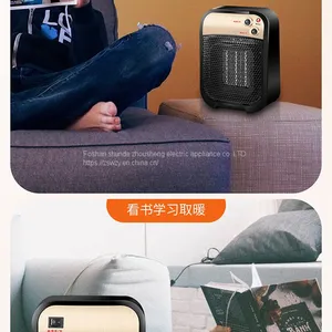Factory Home Standing Mini Fan Heater Bath Heater Indoor Bathroom Office Heater Electric Heater Air Heater thumbnail-5