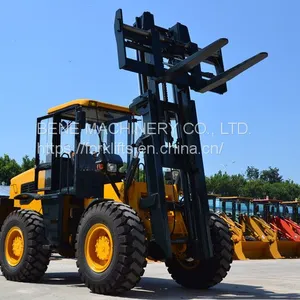 BENE 10ton/12ton All Terrain Forklift 10ton/12ton Rough Terrain Forklift Truck With Triplex Mast thumbnail-1
