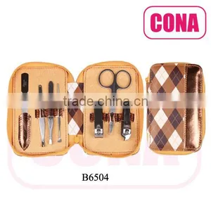 Wholesale 7pcs Zipper Bag Manicure Set thumbnail-1