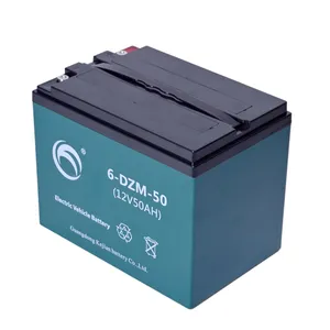 6 EVF 58 Battery 12V Maintenance Free Deep Cycle Electric Vehicle Battery 12v58ah Battery thumbnail-2