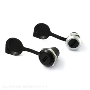 Round Type HDMI2.0 Surface Panel Mounted HDTV Socket With Dust Cap thumbnail-3