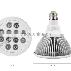Amazon HOT 12w E27 High Intensity LED Grow Light Hood for Hydroponic Indoor Veg Plant With Warranty thumbnail-2