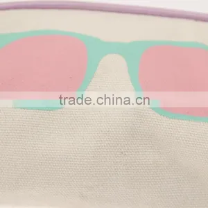 Cute Glasses Pattern Woman Wallet Case thumbnail-6