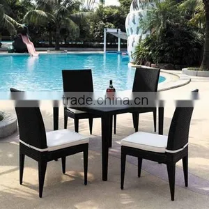 Outdoor Waterproof Rattan Dining Set Dining Table and Chair Garden Furniture thumbnail-1