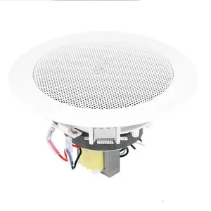 Indoor Ceiling Speaker ABS 1W 2W 3W 4 Inch White Speaker For PA Speaker thumbnail-1