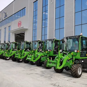 ZL08 HZM908 Agricultural Mini Front Multi Function Shovel Wheel Loader thumbnail-4
