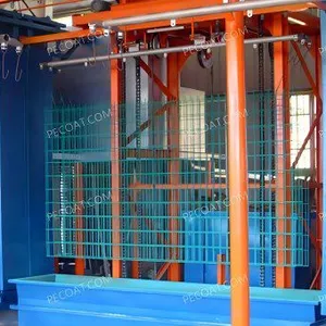 Industrial Fluidized Bed Dip Powder Coating Machine With 380V 50Hz Power Supply thumbnail-1