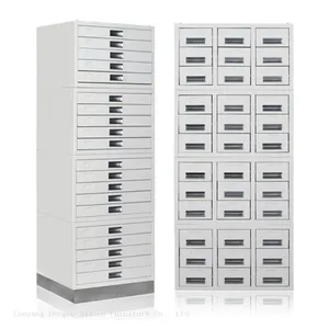 Epoxy Coated Laboratory Storage Cabinet for Glass Slides & Blocks - Mix Storage With High Strength Pulley thumbnail-1