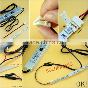2PIN LED STRIP CONNECTORS FOR 5050 SINGLE COLOR LED STRIP thumbnail-3