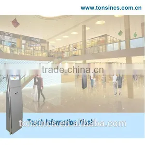 17" Shopping Mall,Supermarket,Hotel Self Service Touch Screen Multimedia Infomation Kiosk thumbnail-1