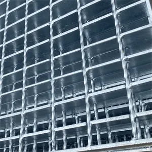 Heavy Duty Steel Grating for Factory Loading Area and Warehouse Flooring thumbnail-5