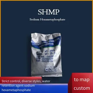 Sodium Hexametaphosphate, Food Grade and Industrial Grade, White Powder or Crystal thumbnail-1
