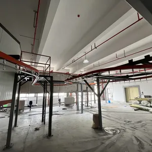 PLC Controlled Automated Bumper Powder Coating Production Line for Automotive Parts thumbnail-2