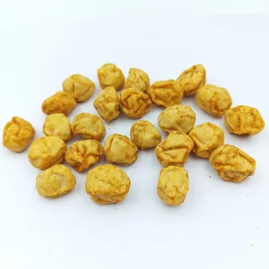 Factory Supply Baked BBQ Peanut Crisps, Crunchy Wrinkled Peanut Puff Snacks, Custom Packaging & Taste for Supermarket Retail thumbnail-2