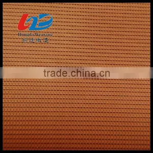 Polyester Yarn DYED Black Stripe Woven Dobby Fabric With PU/PVC Coating For Bags/Luggages/Shoes/Tent Using thumbnail-3