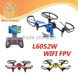 2015 TOP Selling L6052W 2.4G 6-Axis RC Quadcopter With 0.3MP Camera WIFI FPV Real Time Transmission thumbnail-1