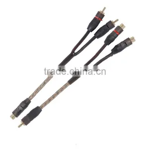 High Quality 3.5mm y Cable , 2 Male To Female Y Splitter Cable thumbnail-1