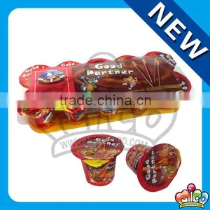16g Halal Chocolate Cup With Biscuit Stick thumbnail-1