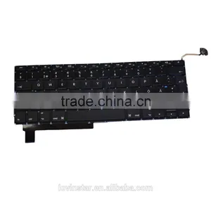 Swedish Laptop Keyboard Replacement 2008-2012 For Macbook Pro 15" A1286 thumbnail-5