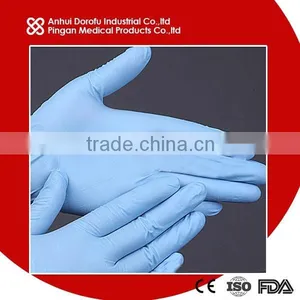 Blue Nitrile Examination Glove CE ISO FDA Quality Choice thumbnail-1
