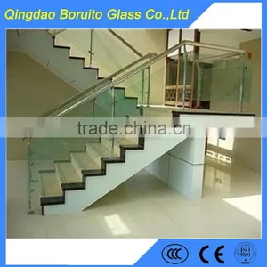 8mm 10mm Soild Flat Tempered Glass Sheet for Staircase thumbnail-2