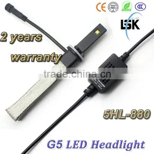 New!!!! IP65 Strong Power 12v-24v Car Led Headlight 880 Use Copper Metal for Excellent Heat Dissipation thumbnail-3