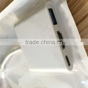 3 in 1 Multiport USB-C Type to HDMI/USB Type C/USB 3.0 Adapter thumbnail-3